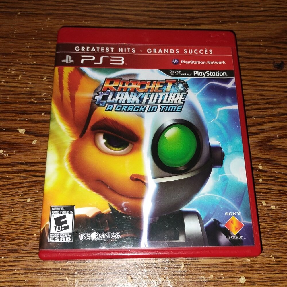 Ratchet & Clank Future: A Crack in Time (Sony PlayStation 3, PS3, 2009) Complete
